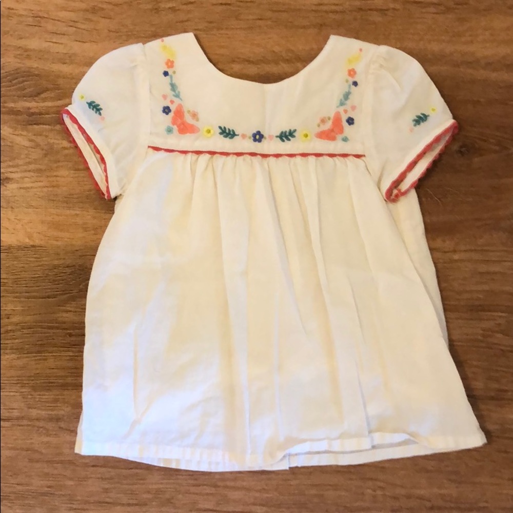 Baby Boden embroidered top